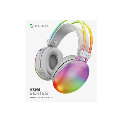 CLICK RGB Wireless Over-ear Headphones