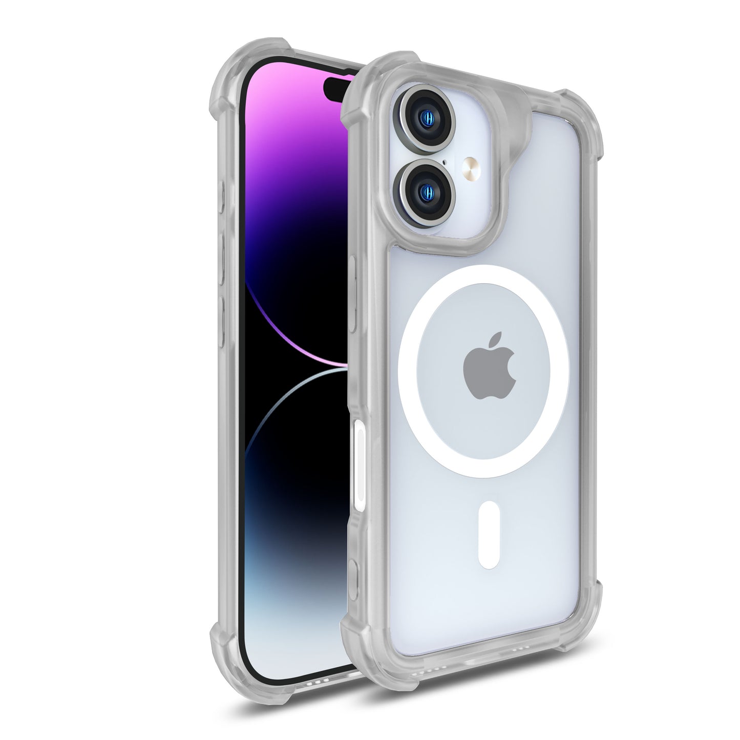 CLICK Clear Rugged MagSafe Series iPhone 16 Case