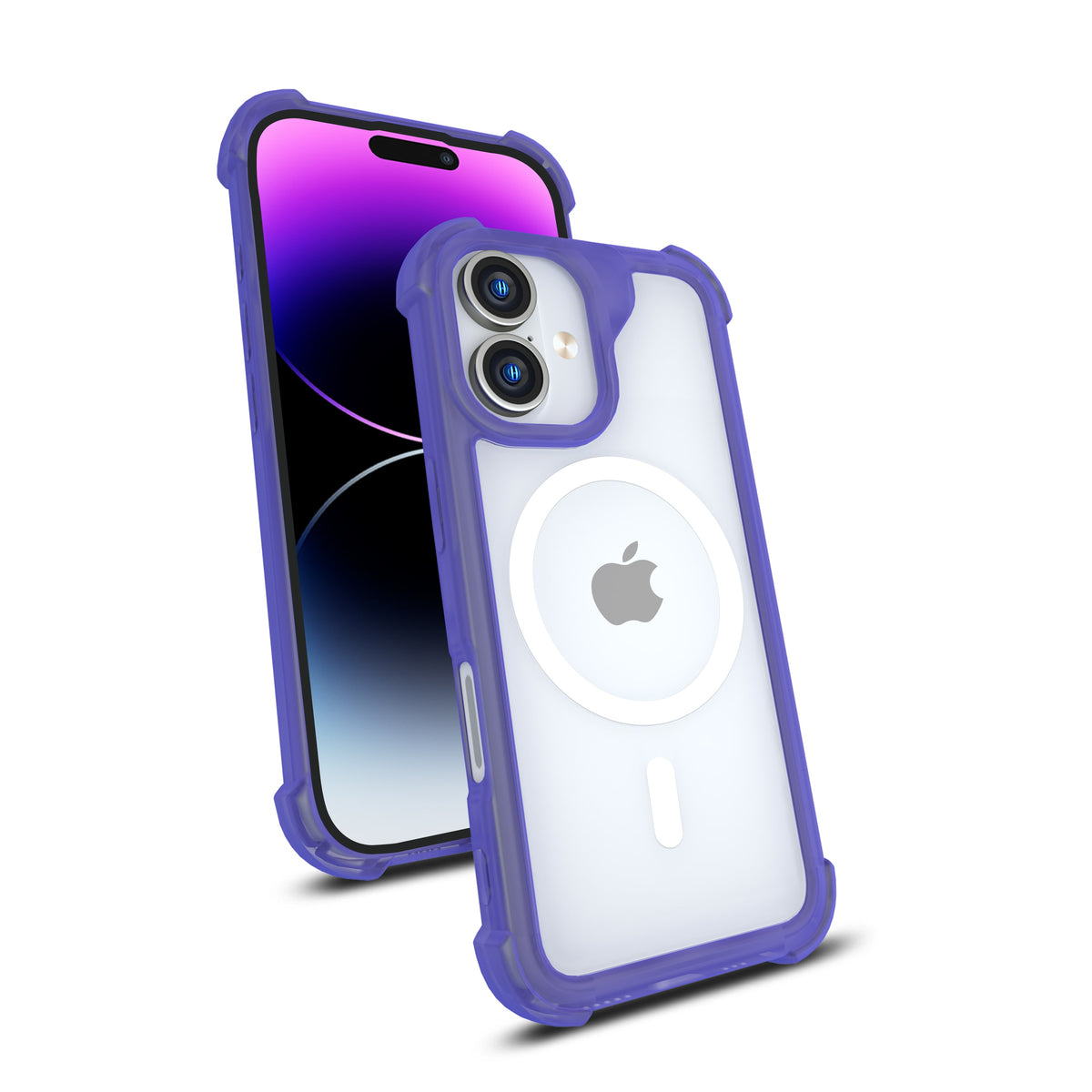 CLICK Clear Rugged MagSafe Series iPhone 16 Case