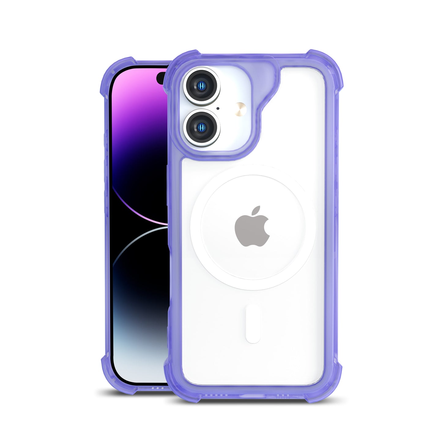 CLICK Clear Rugged MagSafe Series iPhone 16 Case