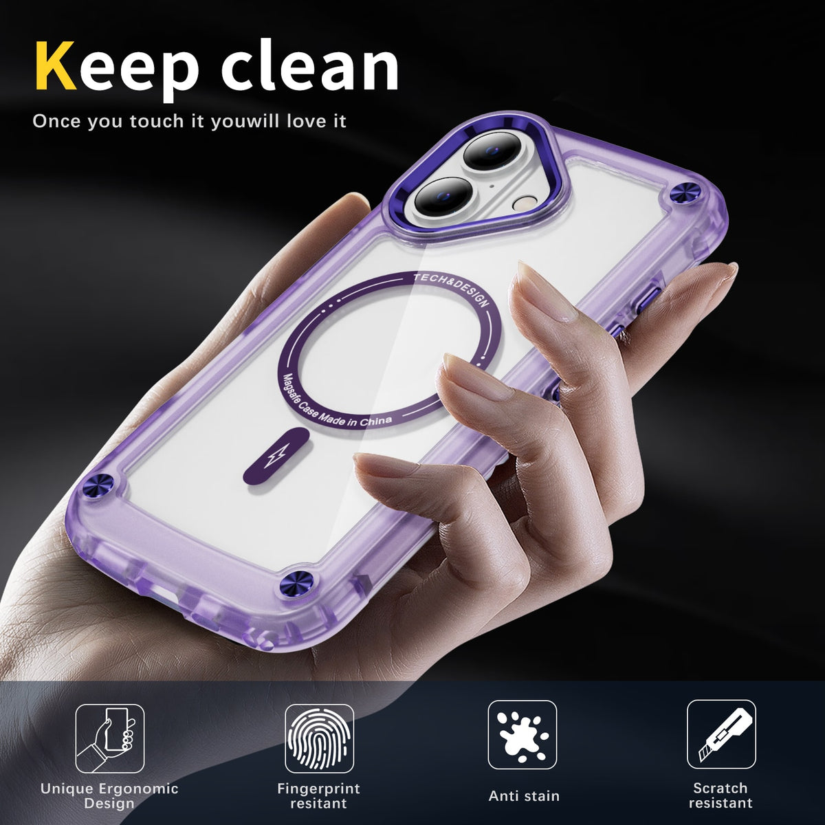 CLICK Edge Series iPhone 16 Plus Case
