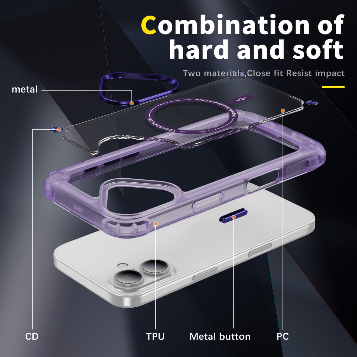 CLICK Edge Series iPhone 16 Plus Case