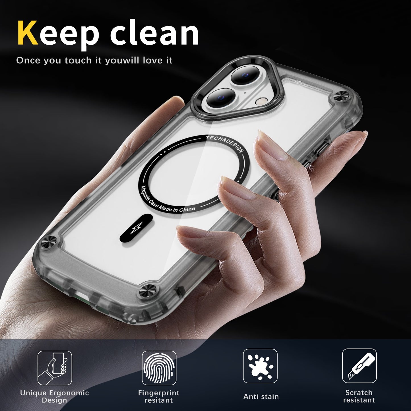 CLICK Edge Series iPhone 16 Case