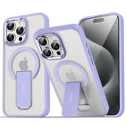 Funda CLICK Latch Series para iPhone 16 Pro - Morado transparente