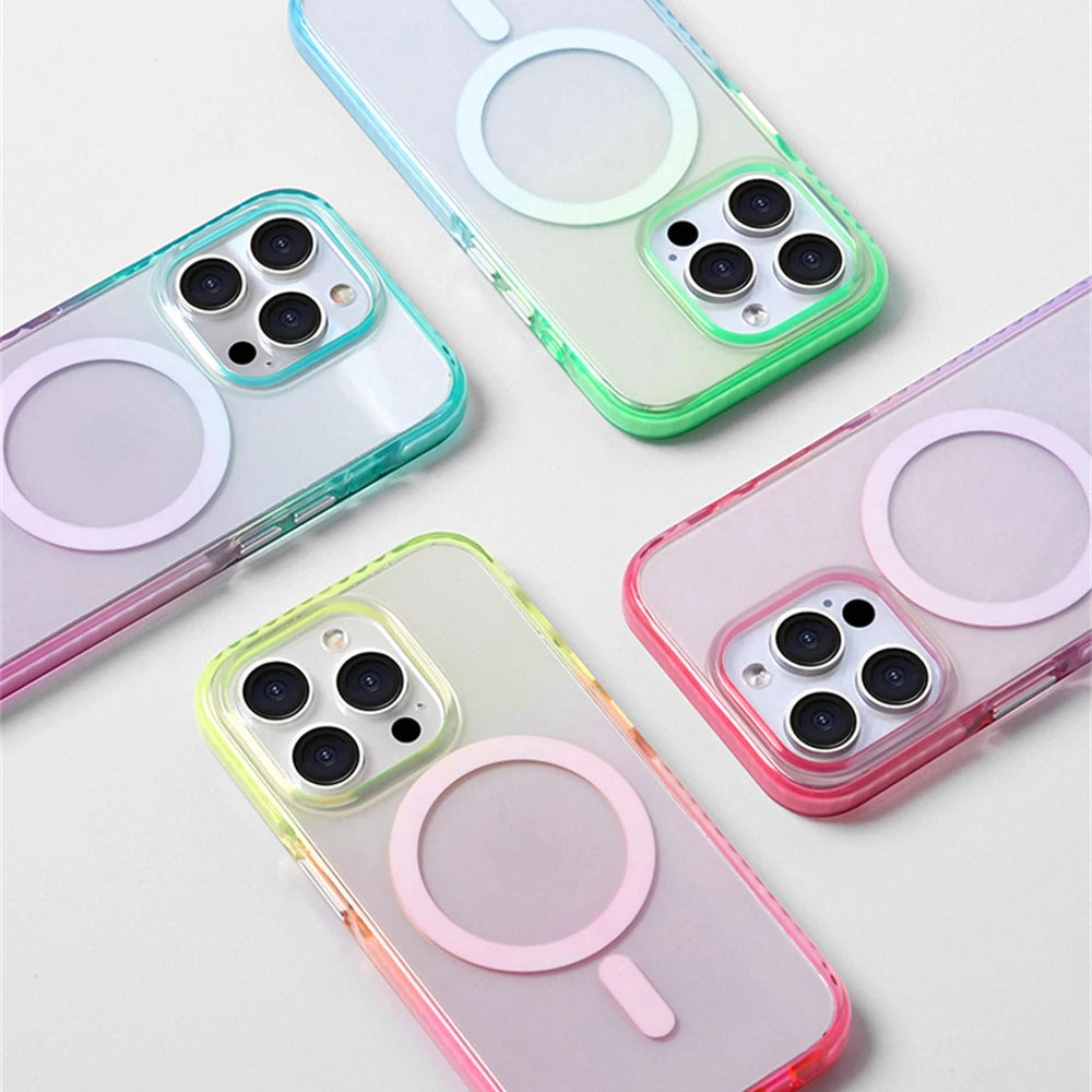 CLICK Clear Ombre MagSafe Series iPhone 16 Pro Case