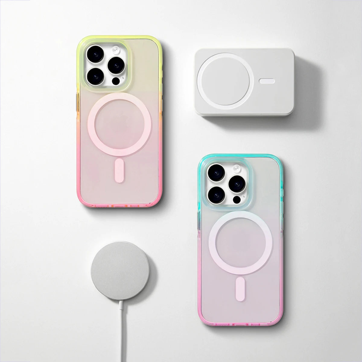 CLICK Clear Ombre MagSafe Series iPhone 16 Case