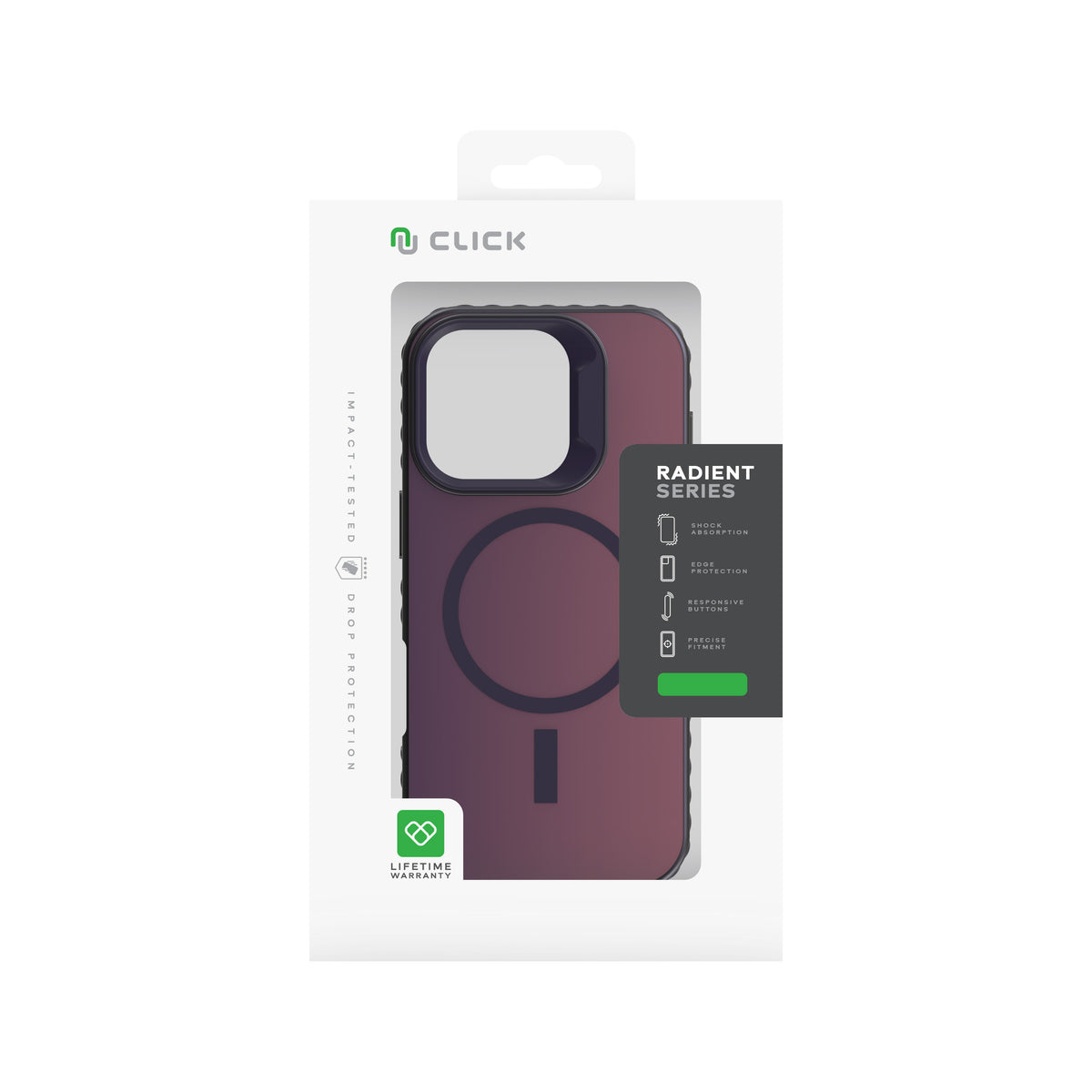CLICK Radient MagSafe Series iPhone 16 Plus Case