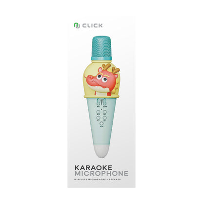 CLICK Mic Handheld Speaker with built-in Karaoke Function