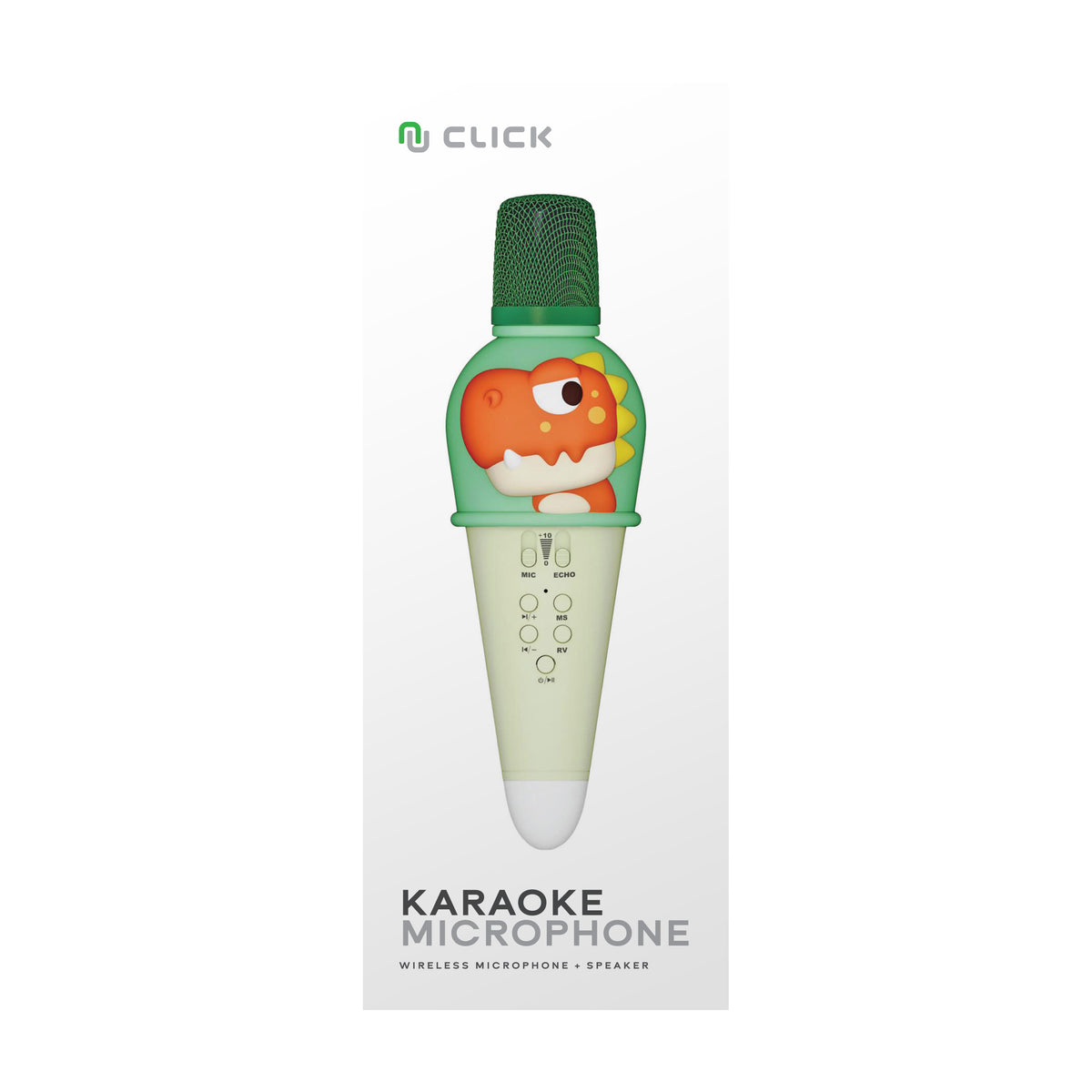 CLICK Mic Handheld Speaker with built-in Karaoke Function