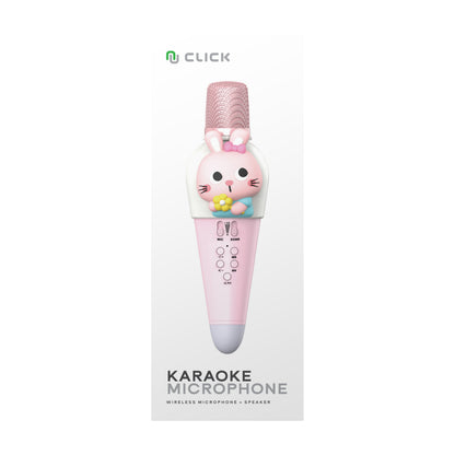 CLICK Mic Handheld Speaker with built-in Karaoke Function